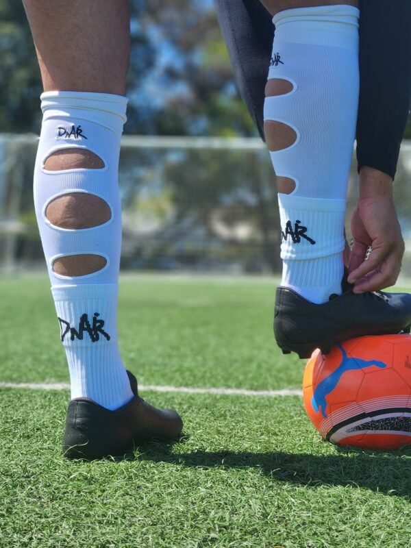 DNAiR S11 Original Grip Socks - White - Image 3